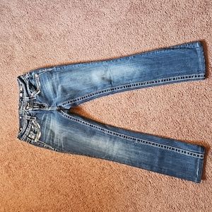 Miss Me Mid-Rise Straight jeans size 26x33.5
